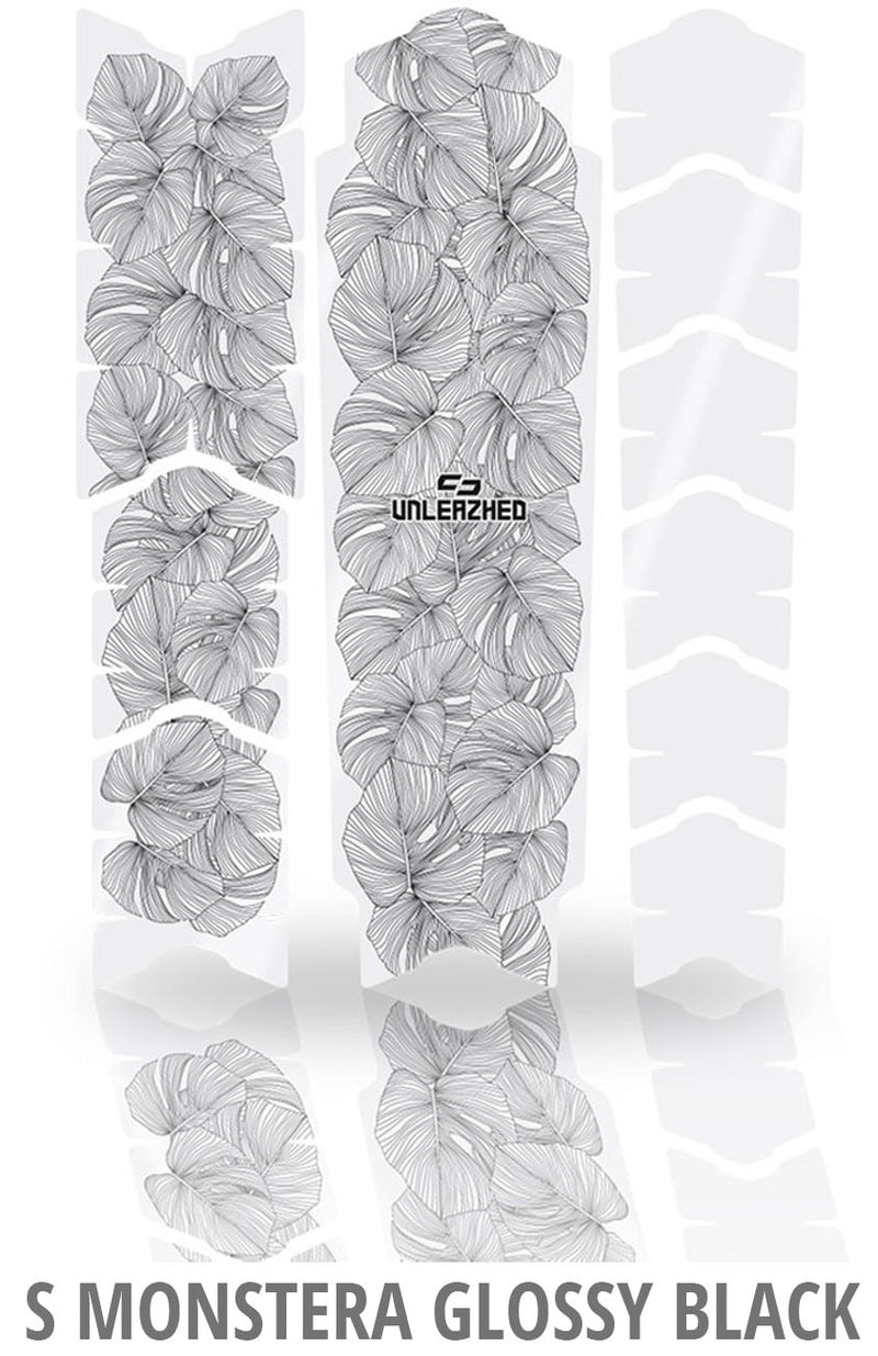 Load image into Gallery viewer, Unleazhed frame protection film monstera black glossy

