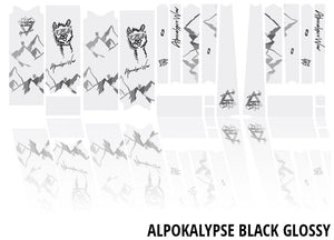 Unleazhed unscratch frame protection film gravelbike bpg01 alpocalypse black