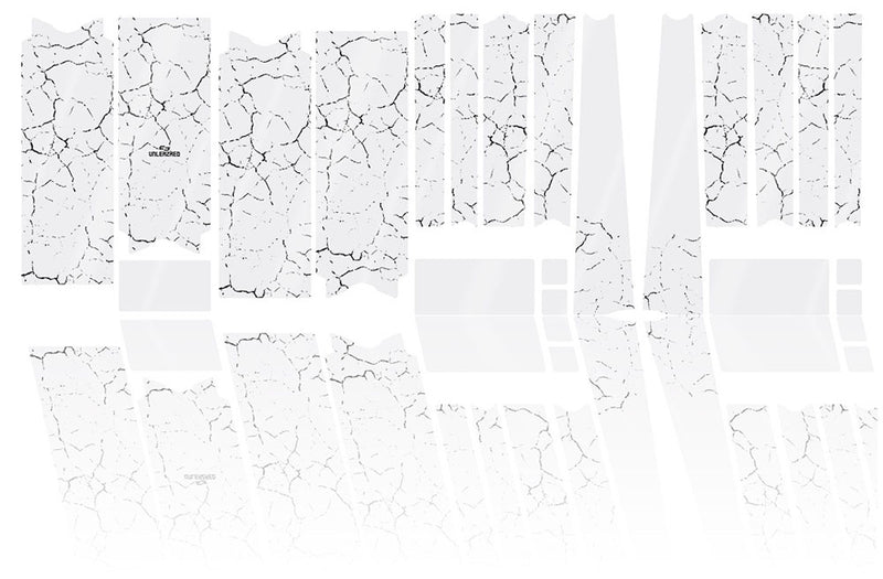 Load image into Gallery viewer, Unleazhed unscratch - frame protection film gravelbike bpg01 fragment black
