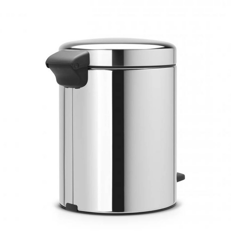 Chargez l'image dans la visionneuse de la galerie, Abi brabantia pedaalemmer newicon 5 liter brilliant steel metalen binnenemmer
