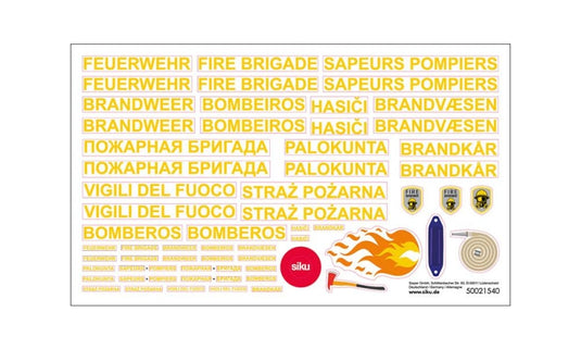 Siku brandweer werkboot (1:50)