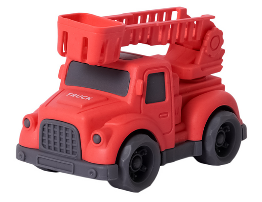 Bio toys bioplastic brandweerwagen met ladder