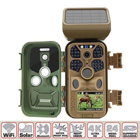 Load image into Gallery viewer, Braun Wildcamera Scouting Cam Black400 WiFi Solar
