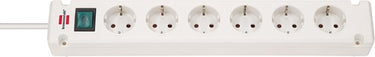 Brennenstuhl bremounta stekkerdoos 6-voudig wit 3m h05vv-f 3g1,5 - 1150650326