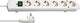 Brennenstuhl comfort-line plus stekkerdoos met platte stekker 6-voudig wit 2m h05vv-f 3g1,5 - 1153320100