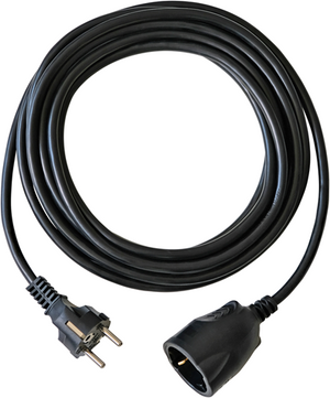 Brennenstuhl kunststof-kabel zwart 5m h05vv-f 3g1,5 - 1162190