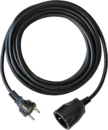 Brennenstuhl kunststof-kabel zwart 5m h05vv-f 3g1,5 - 1162190