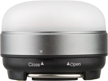 Brennenstuhl oli 0200 led-outdoor campinglamp (voor buiten, batterijaandrijving), zilver