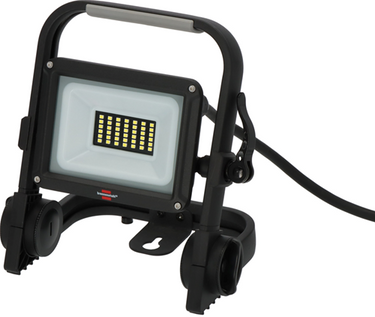 Brennenstuhl mobiele led-bouwlamp jaro 3060 m, 2300lm, 20w, 2m h07rn-f 3g1,0, ip65