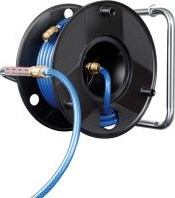 Brennenstuhl perslucht slanghaspel profi 20m slang-ø 9 15mm armatuur din - 1127030