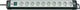 Brennenstuhl premium-line stekkerdoos 10-voudig zwart lichtgrijs 3m h05vv-f 3g1,5