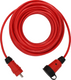 Brennenstuhl professional verlengkabel | vq 2100 | ip44 | 25m | rood | h07bq-f 3g1,5 - 9161250210