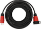 Brennenstuhl professional verlengsnoer vn 2100 | ip44 | 25m | zwart | h07rn-f 3g1,5 - 9161250110