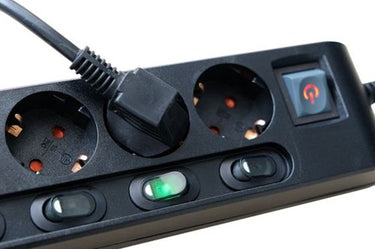 Brennenstuhl stekkerdoos | 6-voudig | met 2 meter kabel | zwart - 1153110116