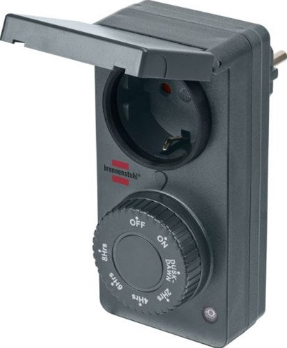 Load image into Gallery viewer, Brennenstuhl timer | met schemerfunctie
