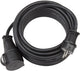 Brennenstuhl verlengkabel ip44 voor buiten (25 m kabel, h07rn-f 3g1,5, voor buitengebruik en gebruik op bouwplaatsen) zwart