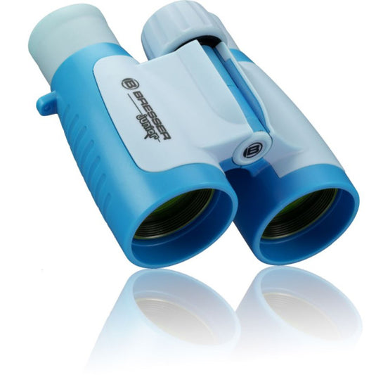 Bresser Verrekijker junior 10,5 cm rubber blauw