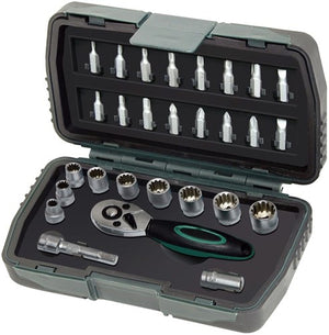 Brüder mannesmann multilock dop- bitset 28 dlg (hobby) - 29185