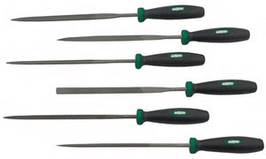 Brüder mannesmann sleutelvijlenset 6 dlg (hobby) - 61010