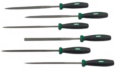 Brüder mannesmann sleutelvijlenset 6 dlg (hobby) - 61010