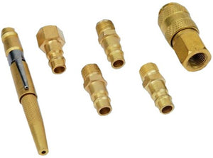 Brüder mannesmann snelkoppelingenset 6 dlg (hobby) - 15506