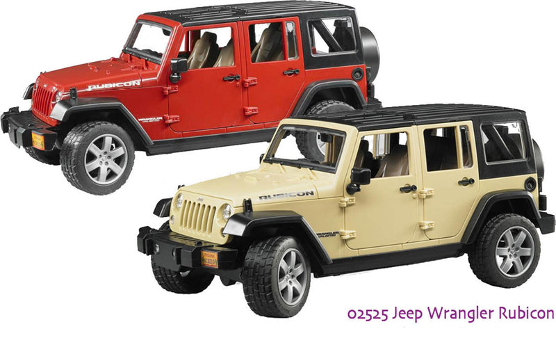 Chargez l'image dans la visionneuse de la galerie, Bruder jeep wrangler unlimited rubicon
