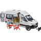 Bruder Mercedes Benz Sprinter Camper met chauffeur
