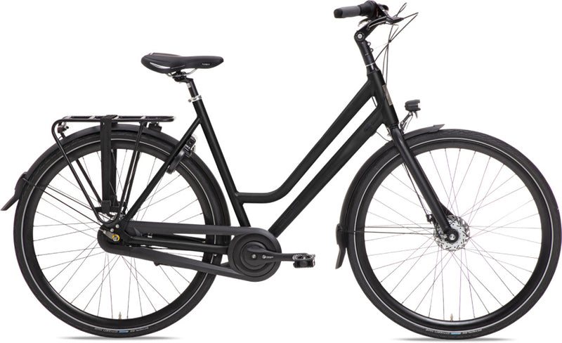 Load image into Gallery viewer, Bsp Voyager Aluminium Frame 28 Inch 56 cm Dames 7V Rollerbrake Zwart

