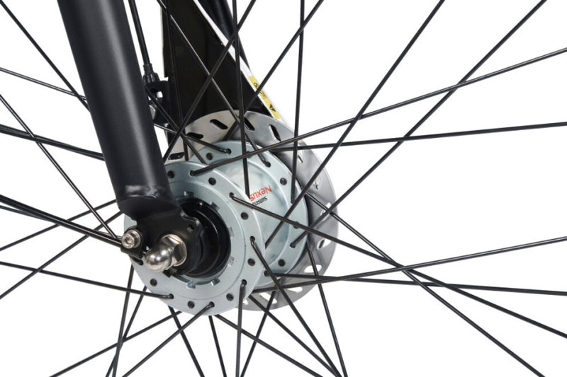 Load image into Gallery viewer, Bsp Voyager Aluminium Frame 28 Inch 56 cm Dames 7V Rollerbrake Zwart
