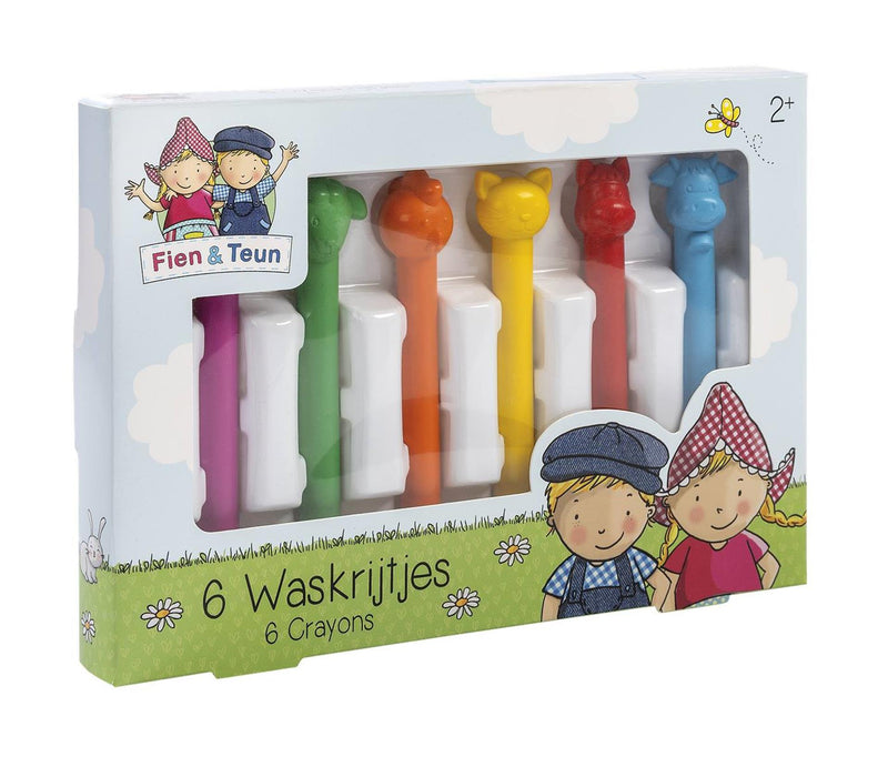 Chargez l'image dans la visionneuse de la galerie, Fien teun waskrijtjes - creatief speelgoed - tekenen voor peuters, kleuters - boerderij dieren - bambolino toys - vanaf 3 jaar
