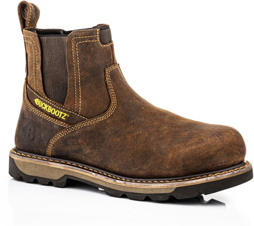 Buckbootz instapper b1180 s3 | donkerbruin | maat 46 - 5055138021989