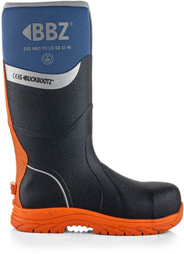 Buckbootz neopreen werklaars bbz6000 s5s blauw | blauw | maat 39 - 5055138027318