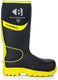 Buckbootz werklaars bbz8000 s5 zwart geel | zwart geel | maat 44 - 00.176.111.44