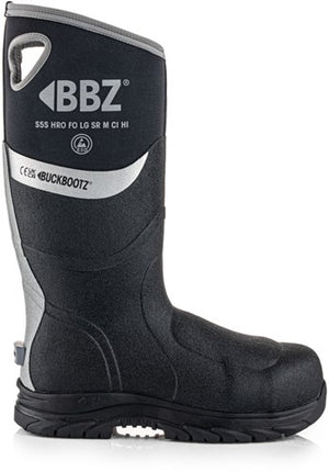 Buckbootz werklaars bbz9000 s5s zwart | zwart | maat 38 - 5055138025536