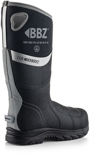 Buckbootz werklaars bbz9000 s5s zwart | zwart | maat 42 - 5055138025574