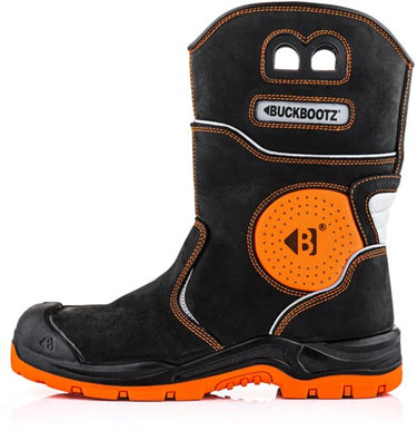 Buckbootz werklaars bviz5orbk s7s | zwart oranje | maat 44 - 5055138008423