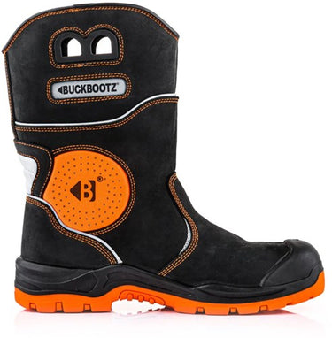 Buckbootz werklaars bviz5orbk s7s | zwart oranje | maat 44 - 5055138008423
