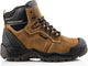Buckbootz werkschoen bsh009 hoog s3 + kn | bruin bsh009br | maat 45 - 00.176.033.45