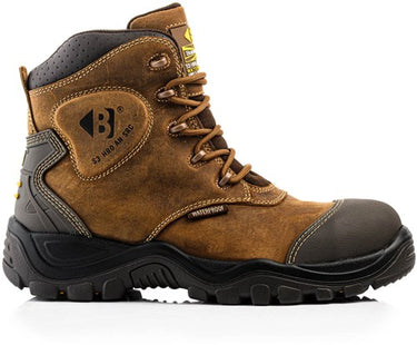 Buckbootz werkschoen buckshot bsh012 s3 hoog | bruin | maat 41 - 00.176.116.41