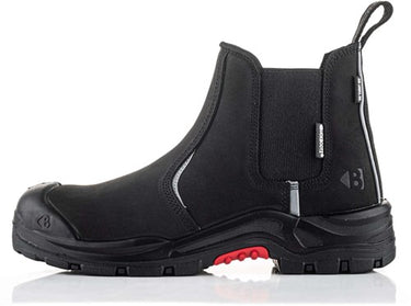 Buckbootz werkschoen nubuckz instapper nkz101blk s3s 2.0 | zwart | maat 42 - 5055138022955