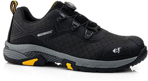 ギャラリービューアに画像をロードする, Buckbootz werkschoen tradez wheelz laag s1ps boa | zwart | maat 47 - 5055138027097
