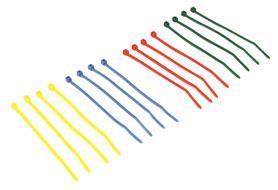 Hellermann bundelband 200x4.8mm bruin (100) p.p 100 | 100 stuks