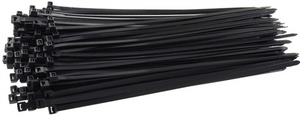Bundelband 920x9mm zwart zak=100 | 100 stuks