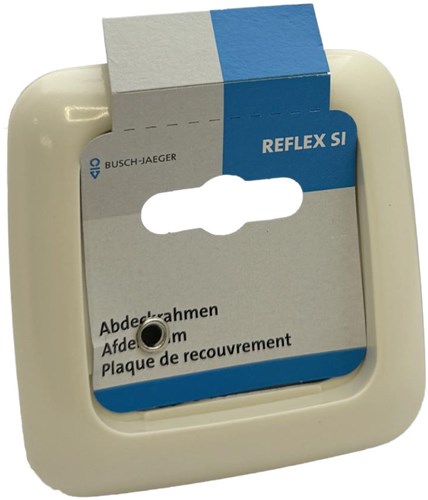 Load image into Gallery viewer, Busch jaeger creme 1 voudig afdekraam - 4695100
