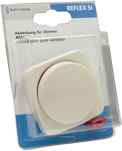 Load image into Gallery viewer, Busch jaeger creme afdekplaat + knop dimmer - 4695050

