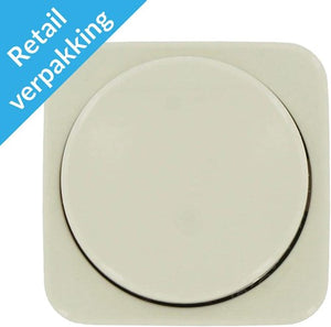 Busch jaeger creme afdekplaat + knop dimmer - 4695050