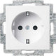 Busch jaeger wit inbouw stopcontact ra - 4694010