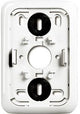 Busch jaeger wit montageplaat 2-voudig wcd - 4693250