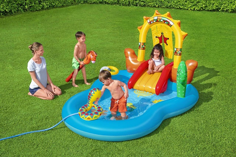 Load image into Gallery viewer, Bestway playcenter264x188x140cm wildwest

