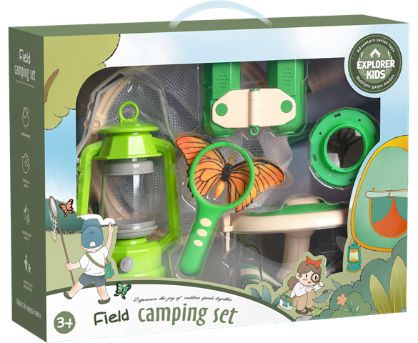 Load image into Gallery viewer, Byomic kids camping set 8-delig
